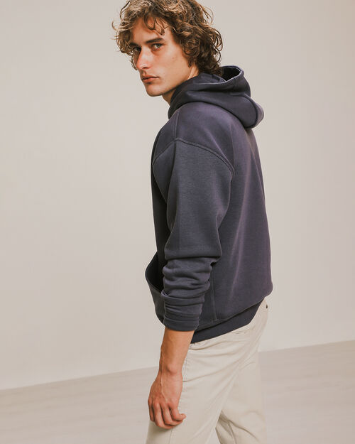 Sudadera Hoodie Relax Azul